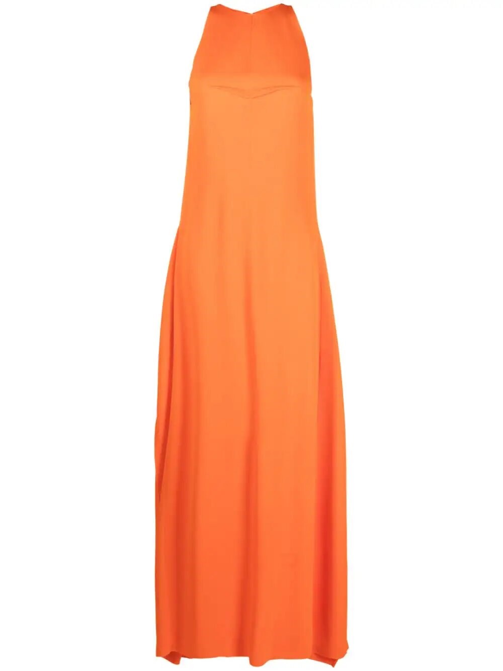 Lanvin Longuette Dress In Orange