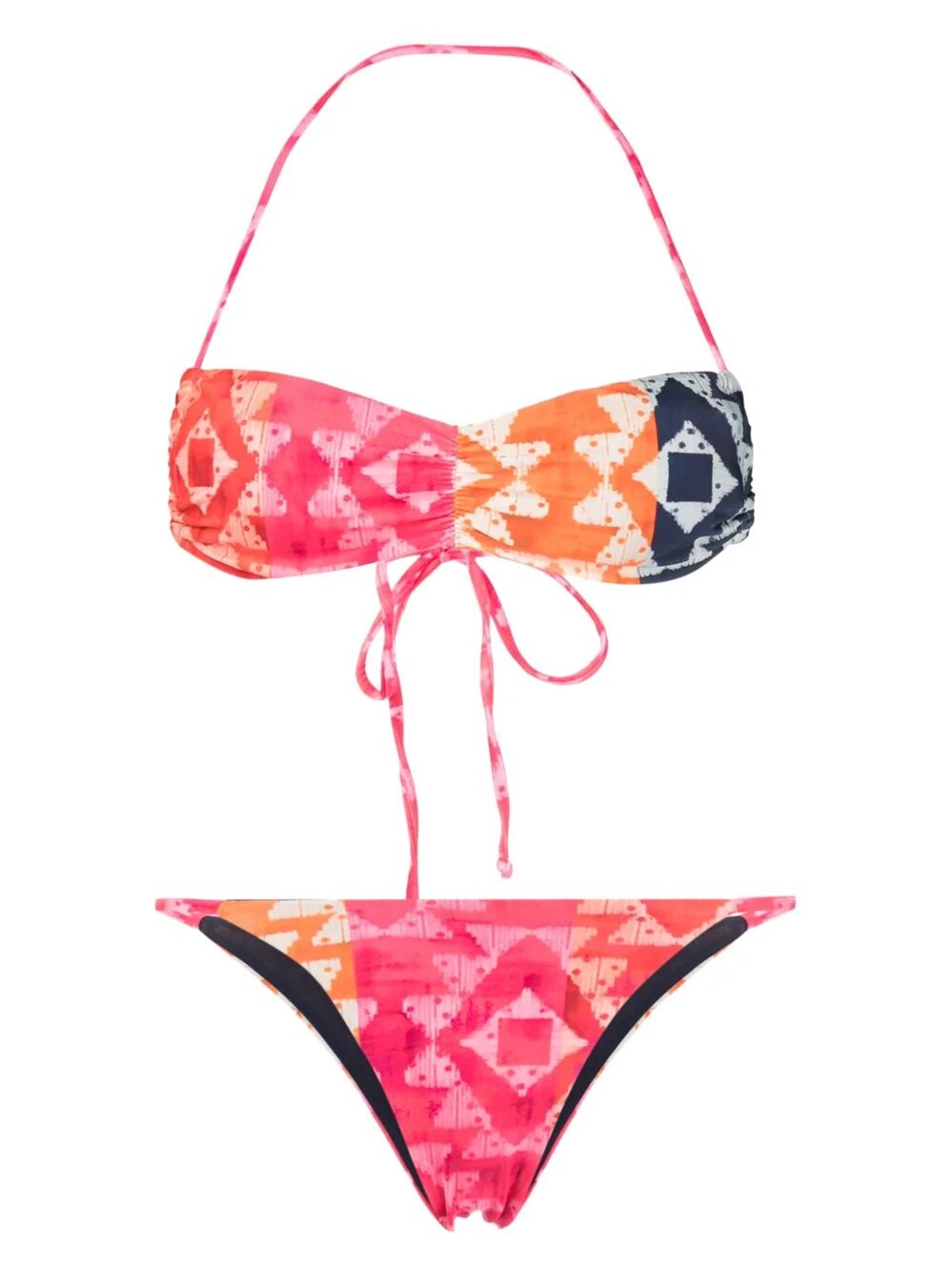 Cia Maritima All-over-graphic-print Bikini Set In Pink
