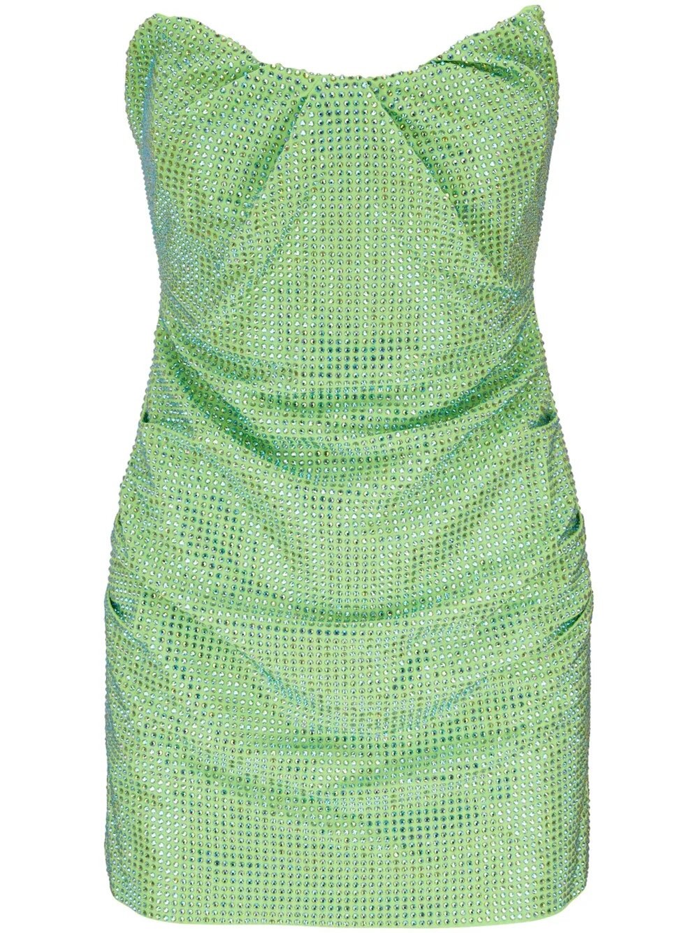 ROLAND MOURET CRYSTAL EMBROIDERY DRESS