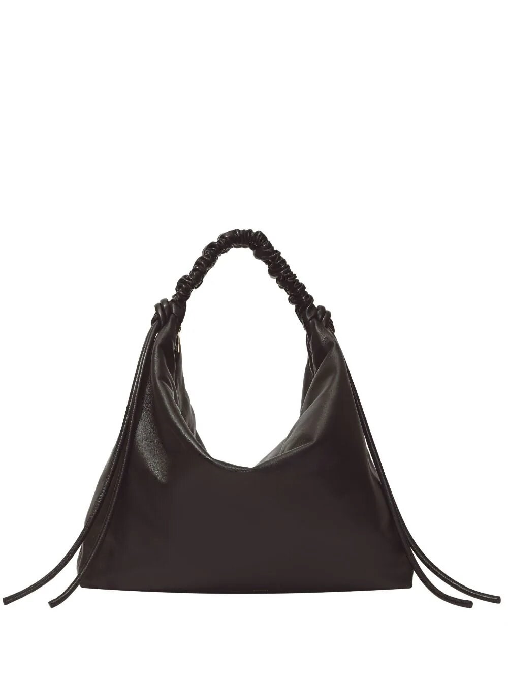 Proenza Schouler Large Ruched Handle Bag In Black  