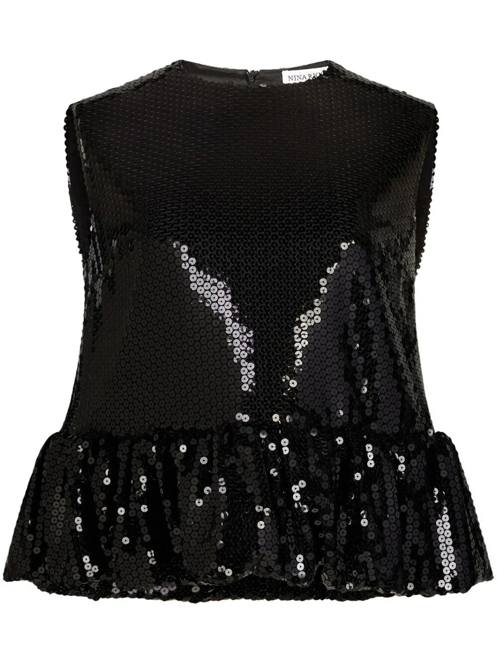 NINA RICCI TOP PAILLETTES