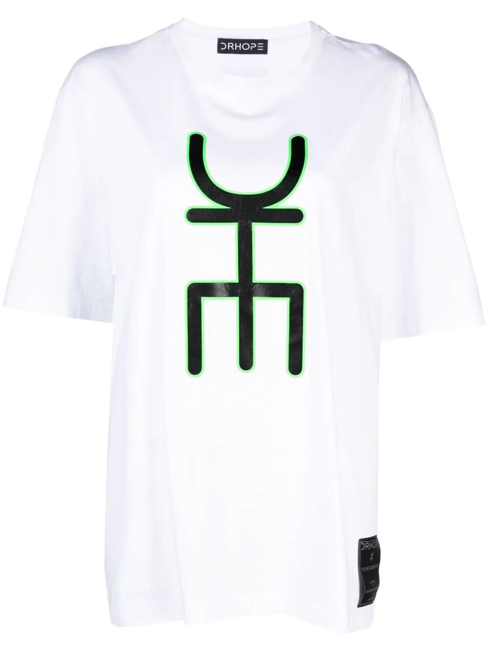 Drhope Logo-print Cotton T-shirt In White
