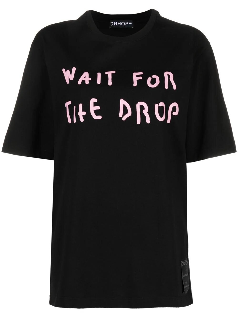 Shop Drhope Wait For The Drop In Black  
