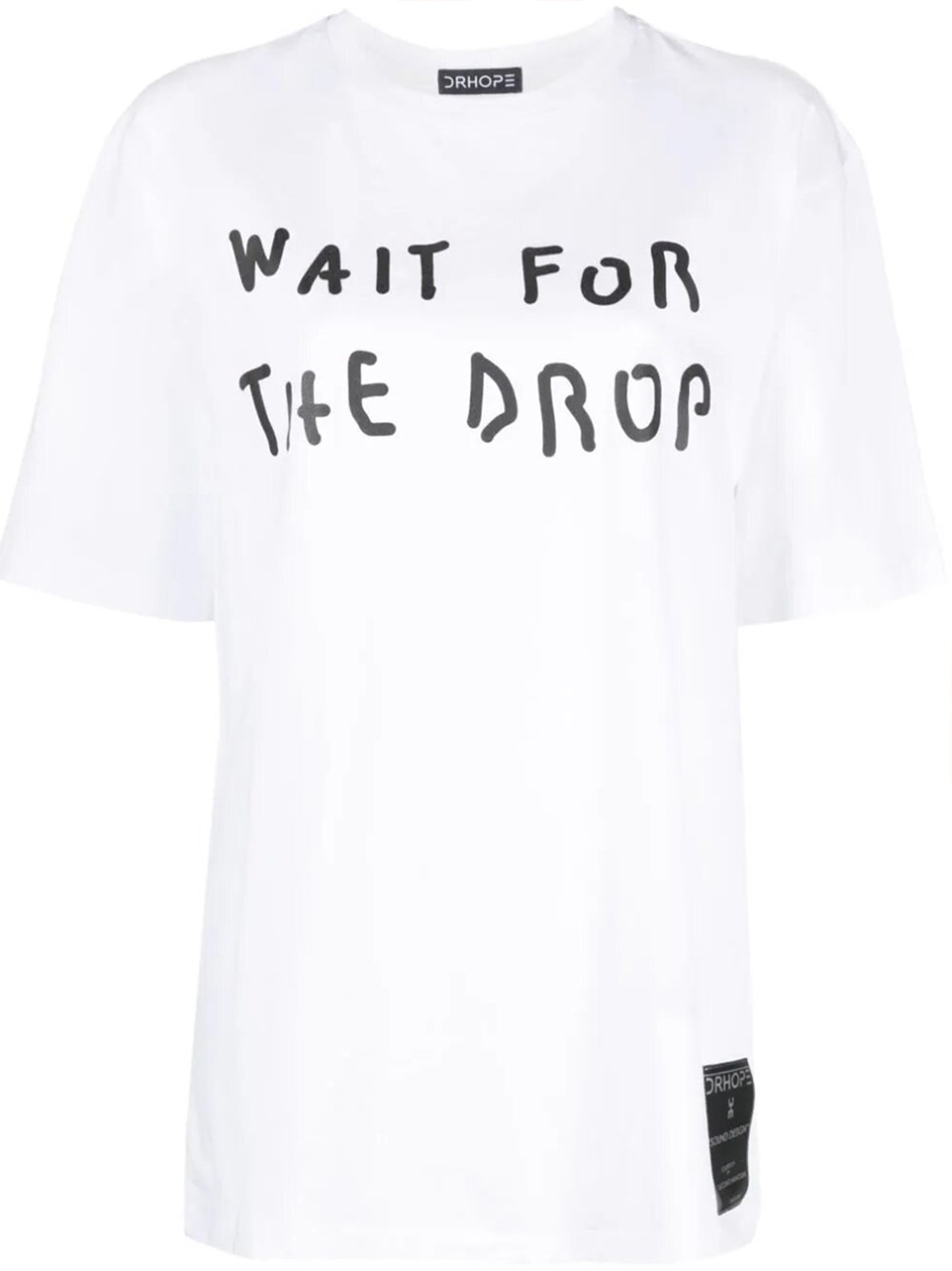 Shop Drhope Wait For The Drop In White
