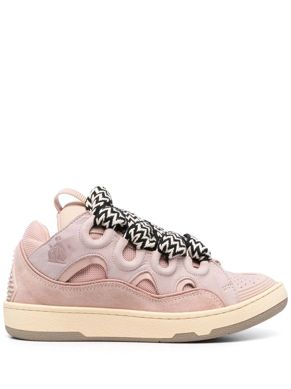 Lanvin Curb Light Trainers In Pink