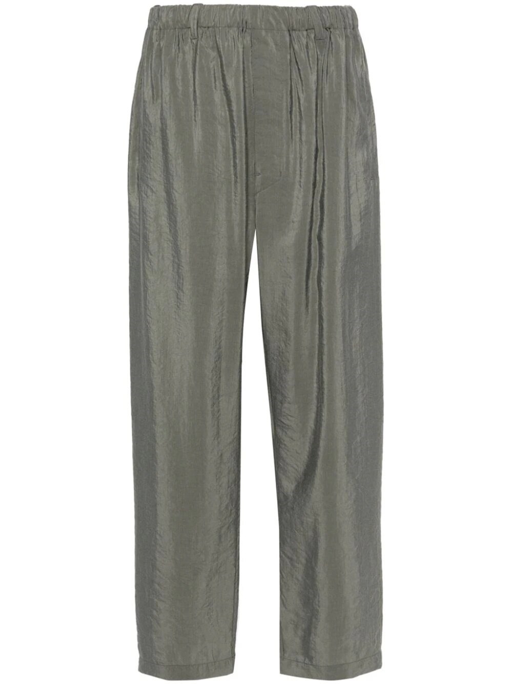 Shop Lemaire Relaxed Pants In Gray