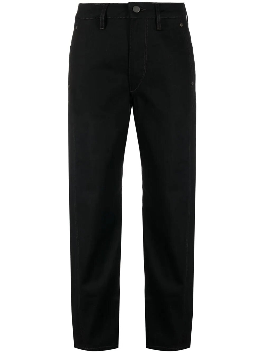 Shop Lemaire Twisted Pants In Black  