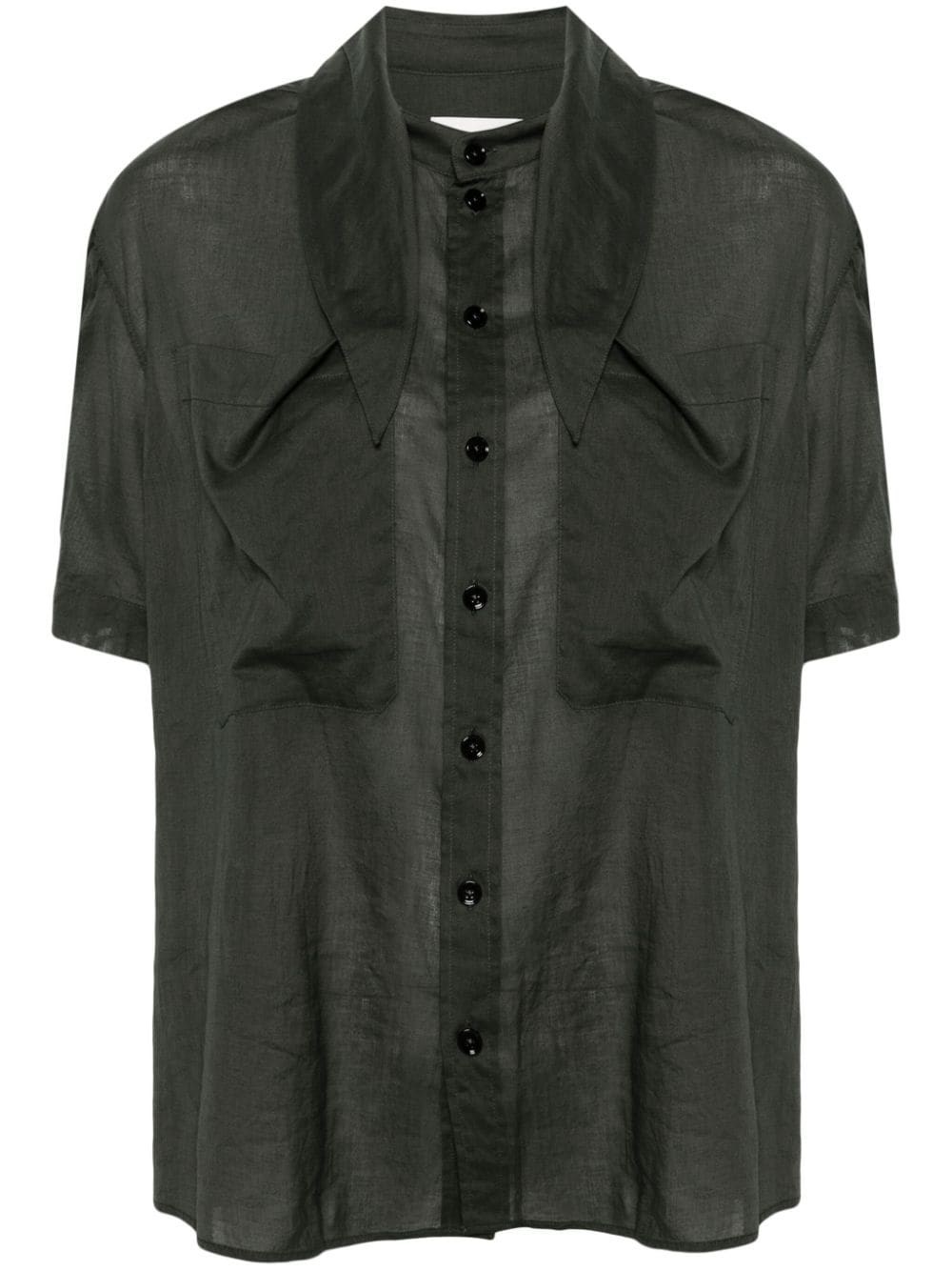 Lemaire Foulard Shirt In Grey