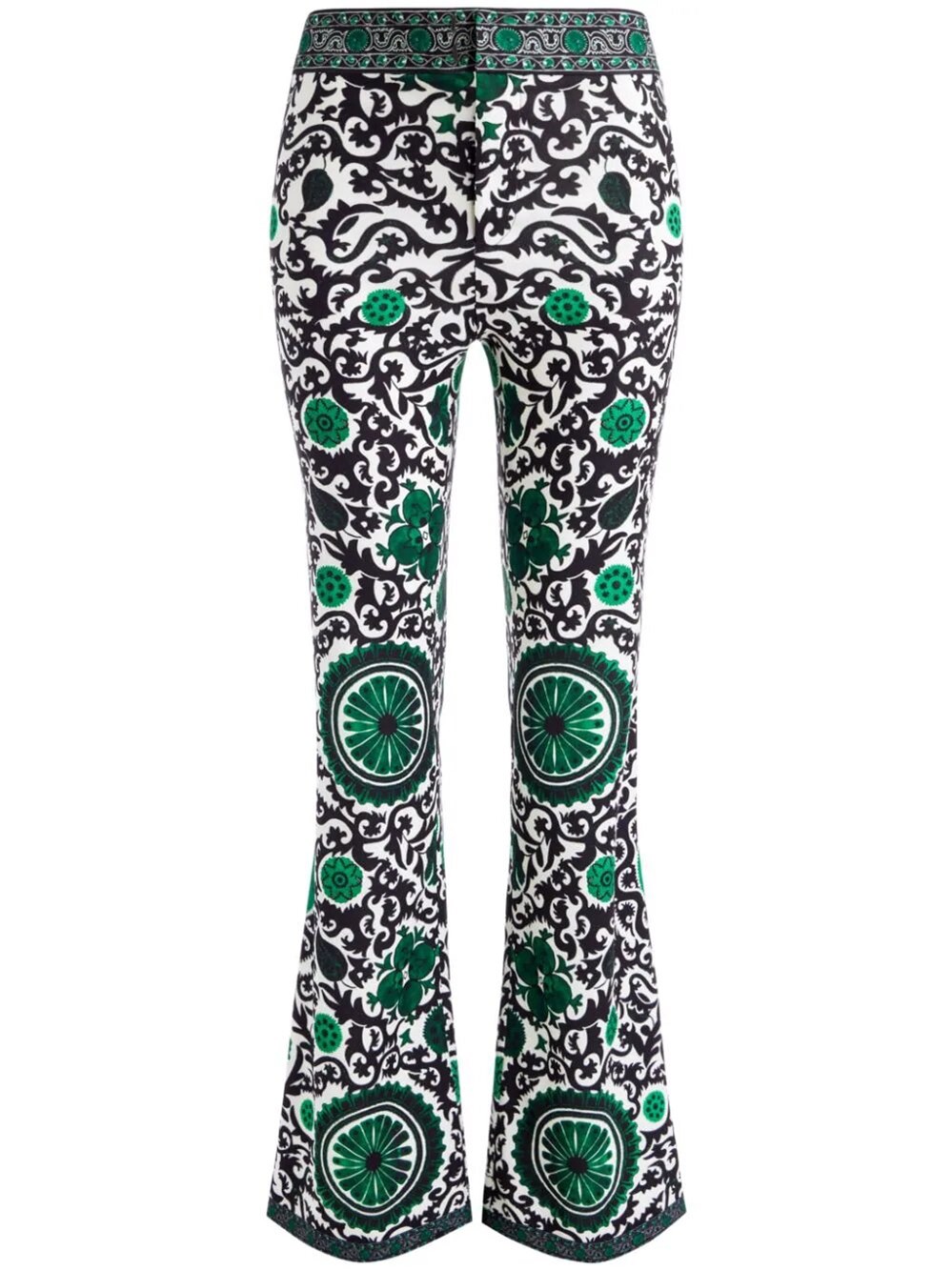 ALICE AND OLIVIA ANDREW HIGH WAISTED BOOTCUT SLIM PANT