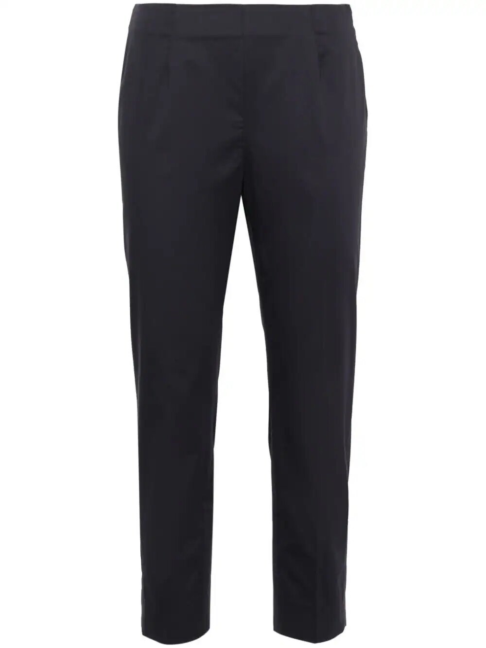 Peserico Straight Leg Trousers In Blue