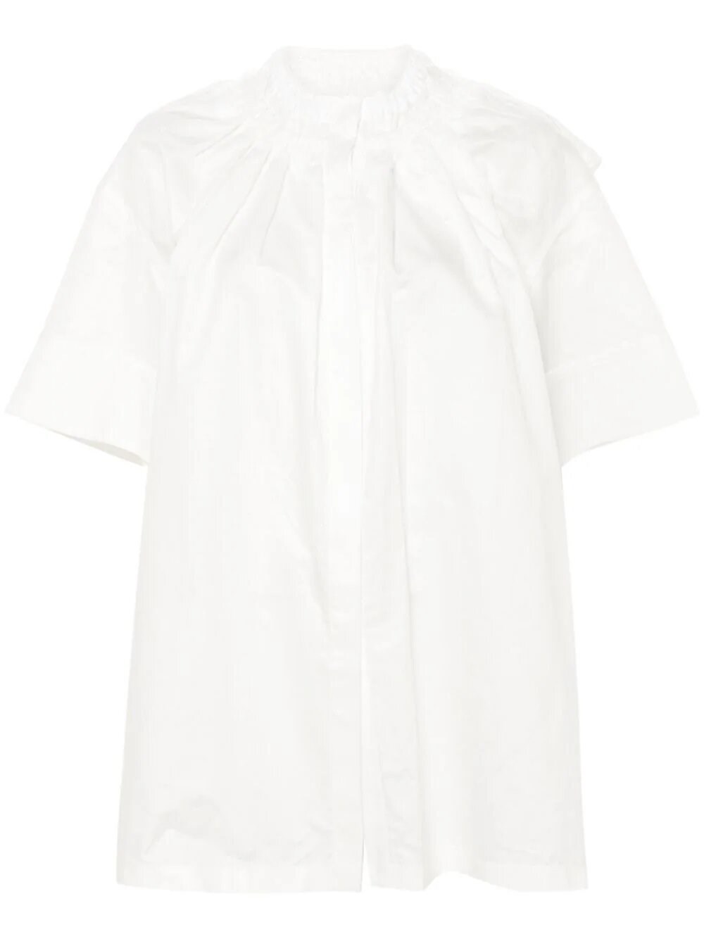 Shop Jil Sander Long Shirt In White