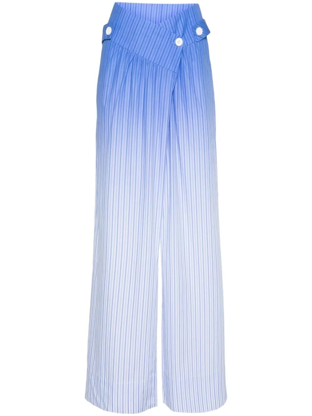 Shop Stine Goya Asta Trousers In Light Blue