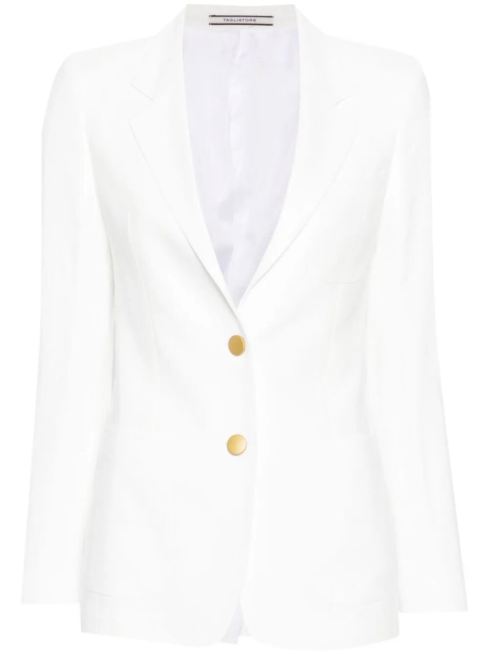 Shop Tagliatore Parigi Jacket In White
