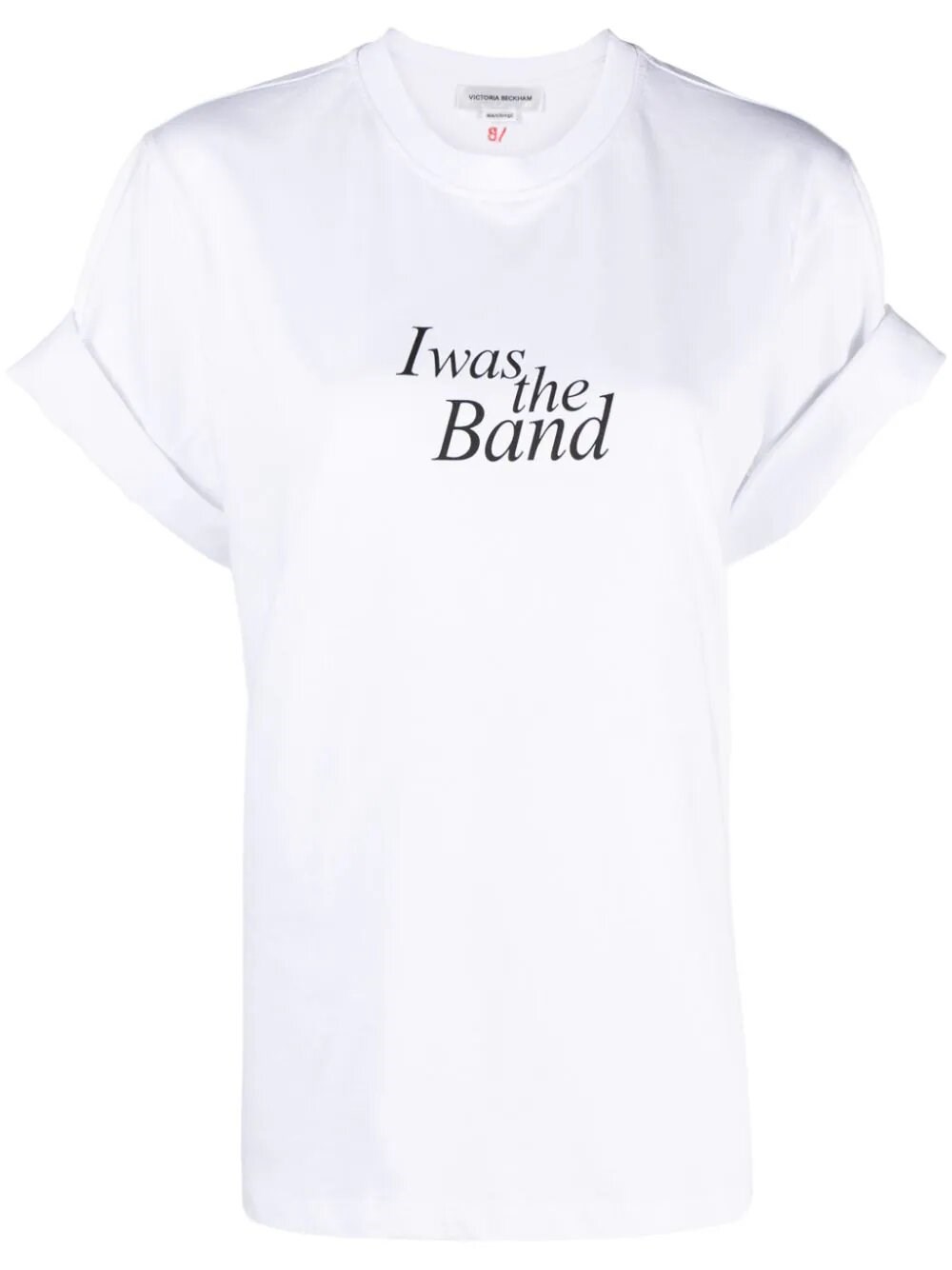 Shop Victoria Beckham The Band Tee In White