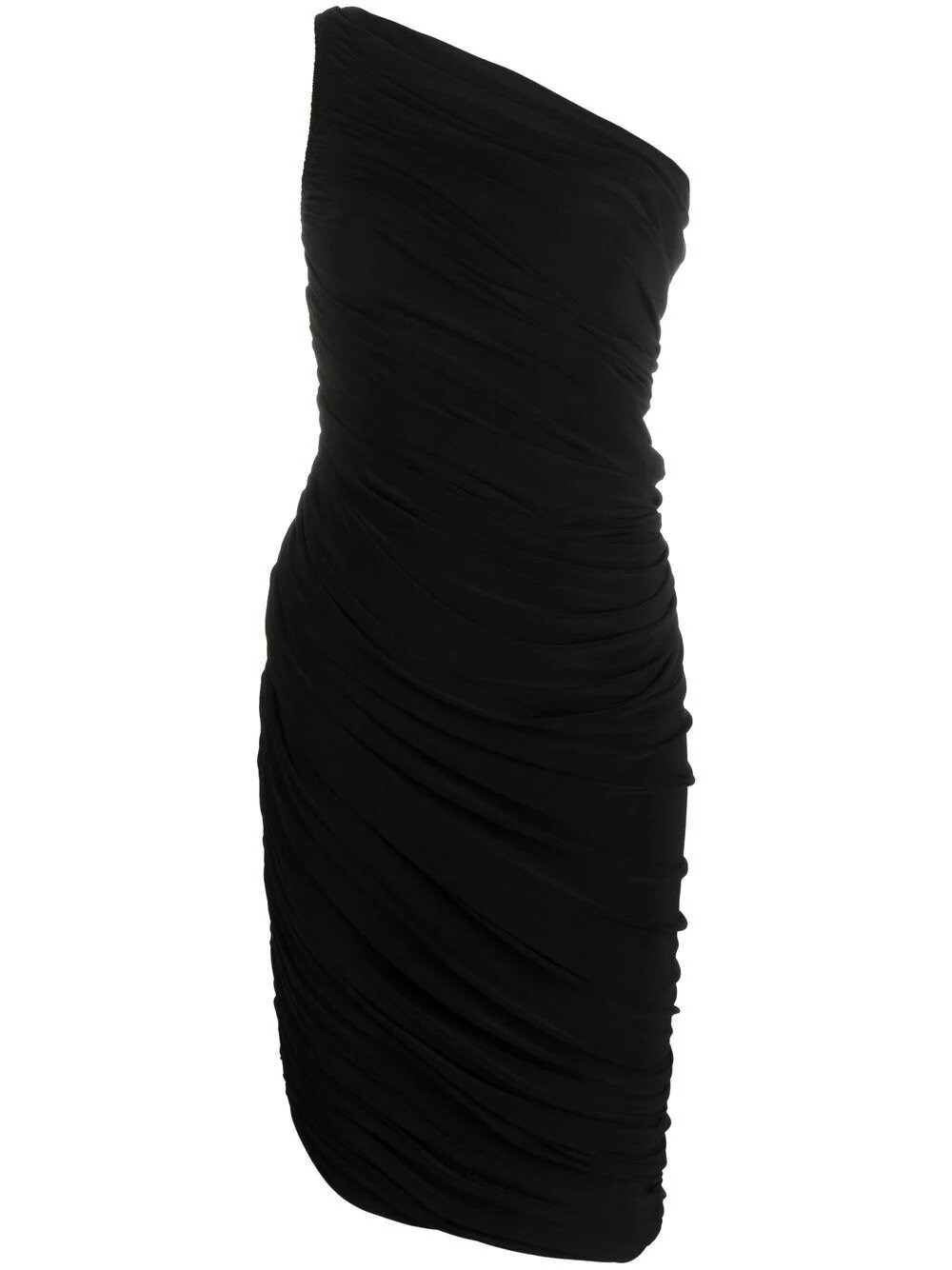 Shop Norma Kamali Diana Dress In Black  