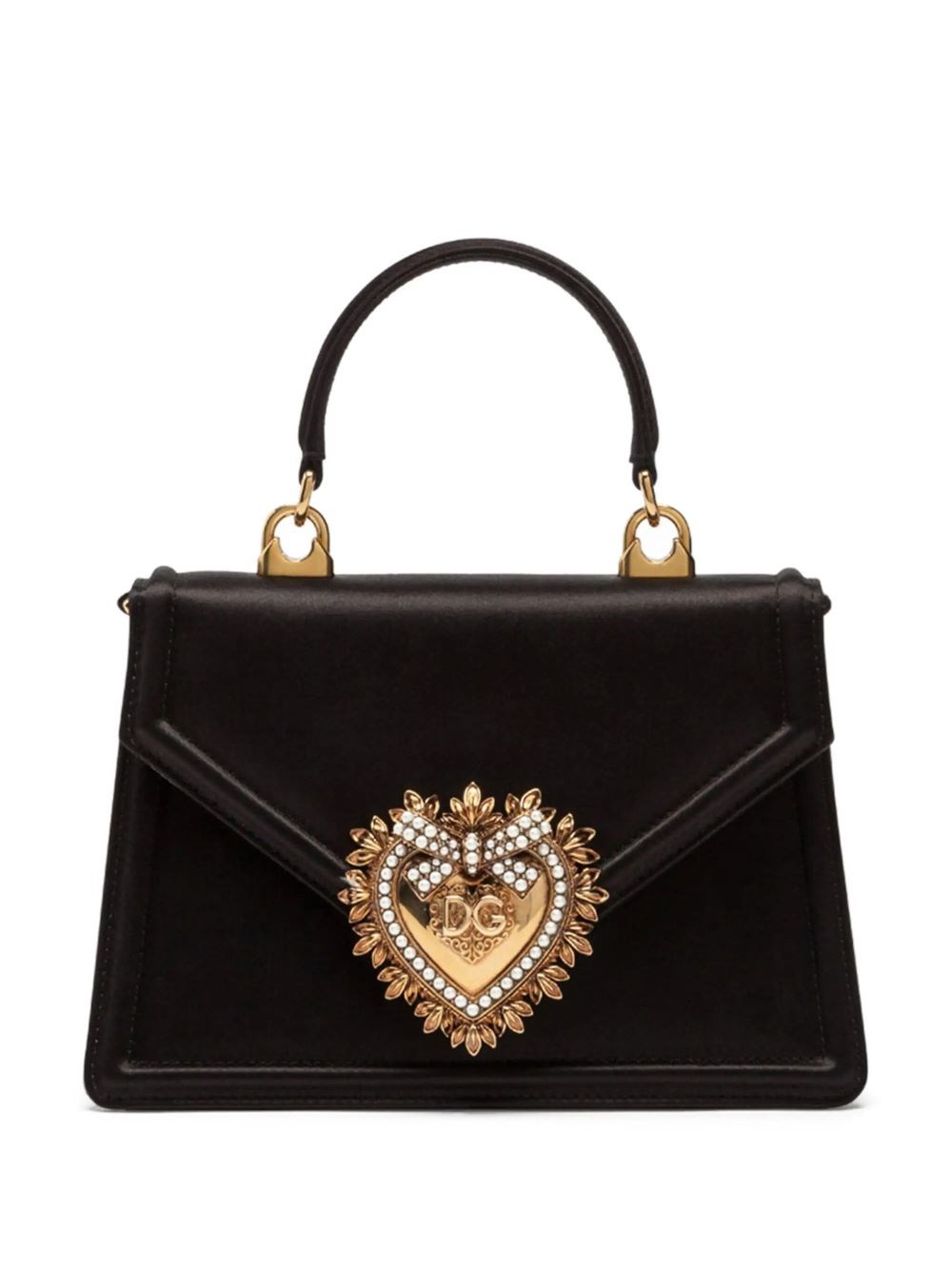 Shop Dolce & Gabbana Mini Devotion In Black  