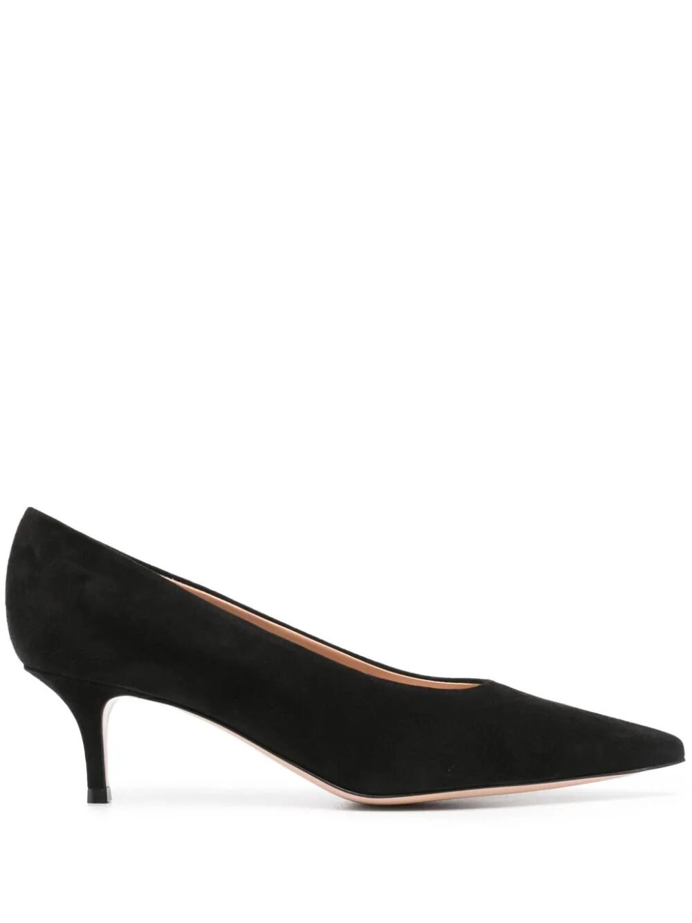 Gianvito Rossi Gianvito 55mm Suede Pumps In Black