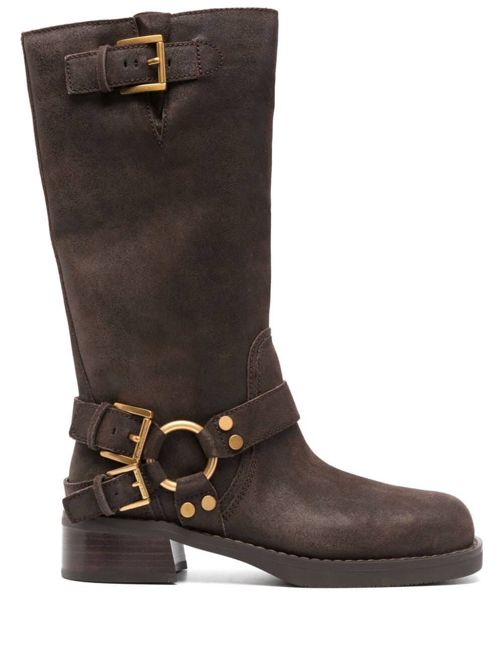 Michael Kors Bottes Crosby In Brown