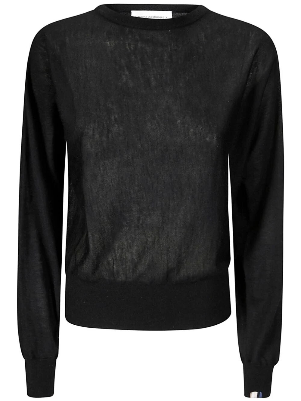 Extreme Cashmere Raven Sweatshirt In Black  