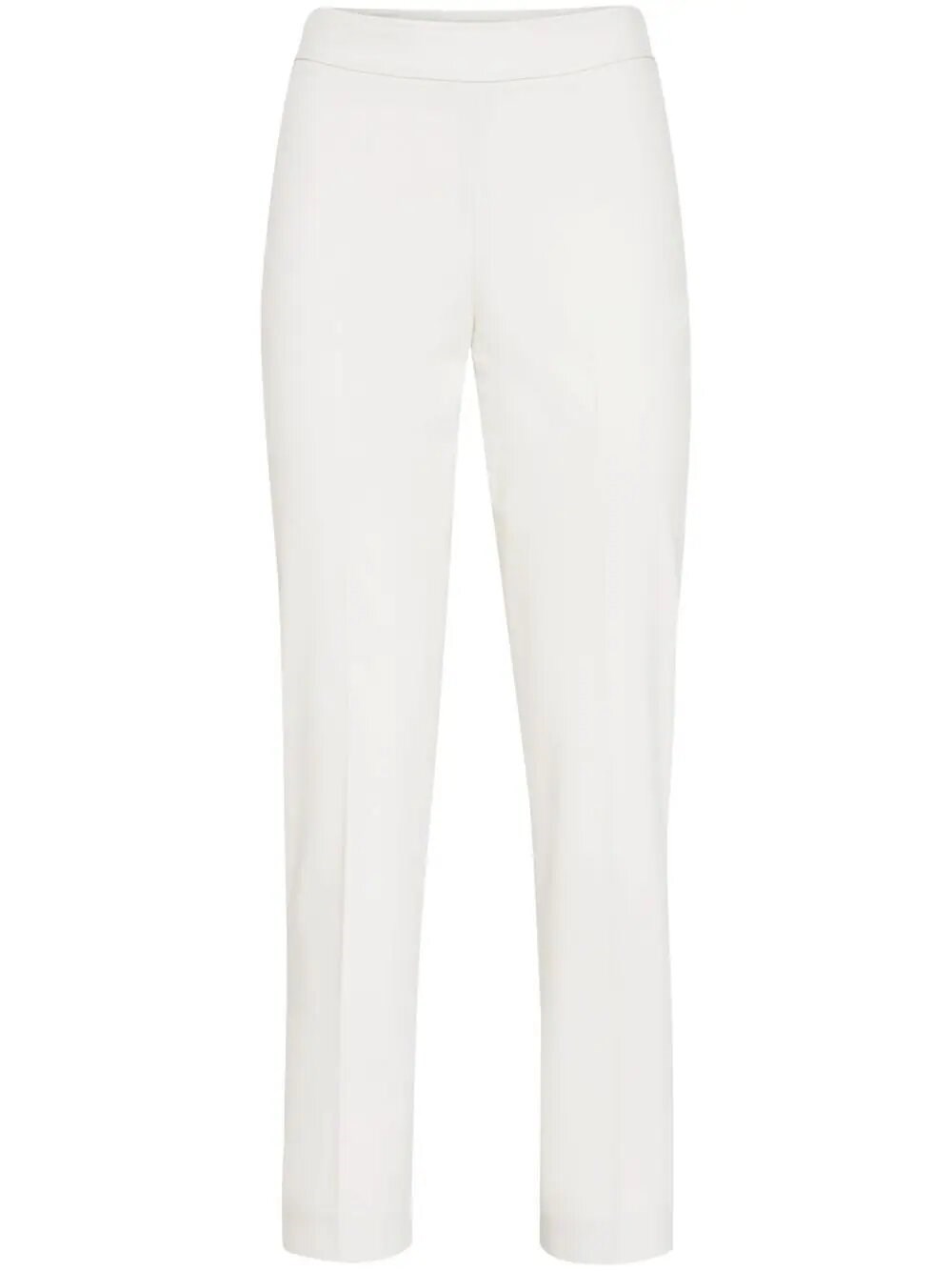 Shop Brunello Cucinelli Capri Trousers In White