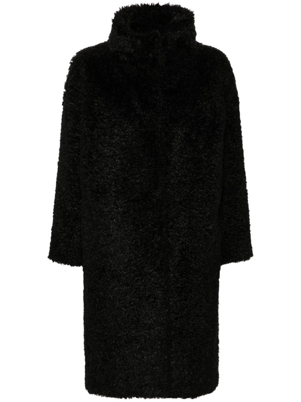 HERNO FAUX FUR COAT