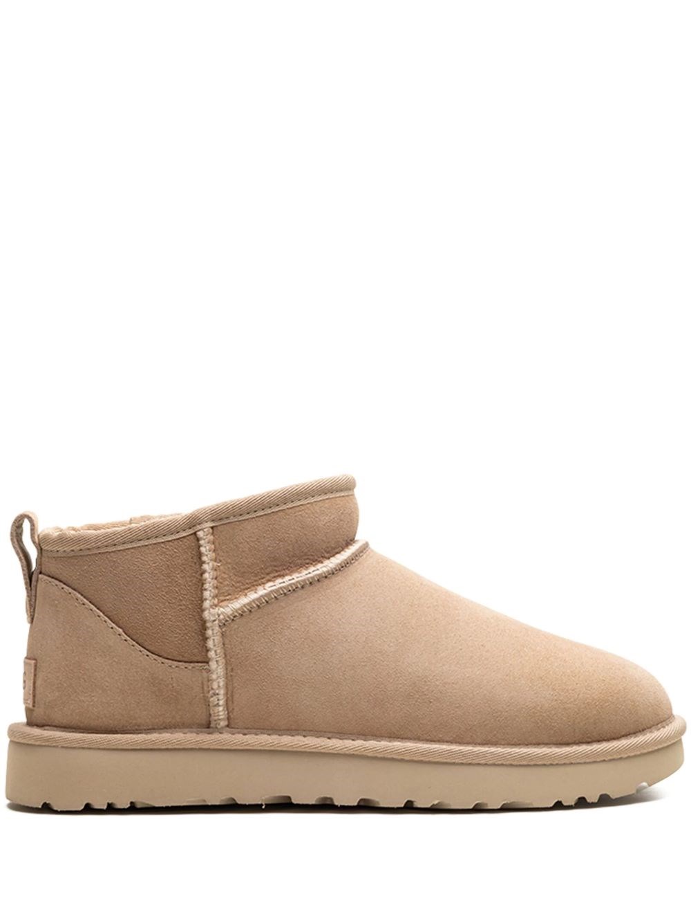 Shop Ugg Classic Ultra Mini In Beige