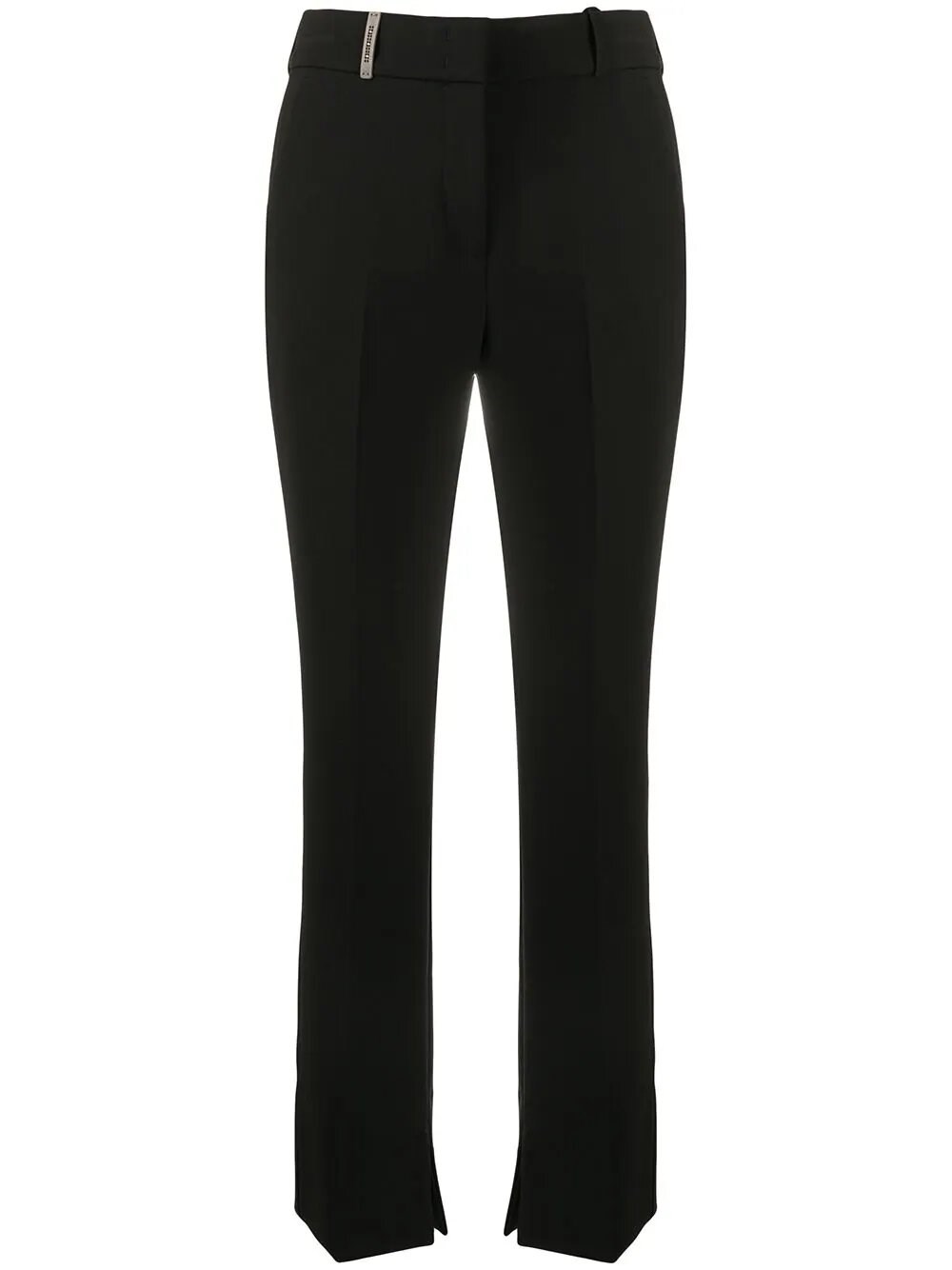 Shop Peserico Straight Leg Trousers In Black  