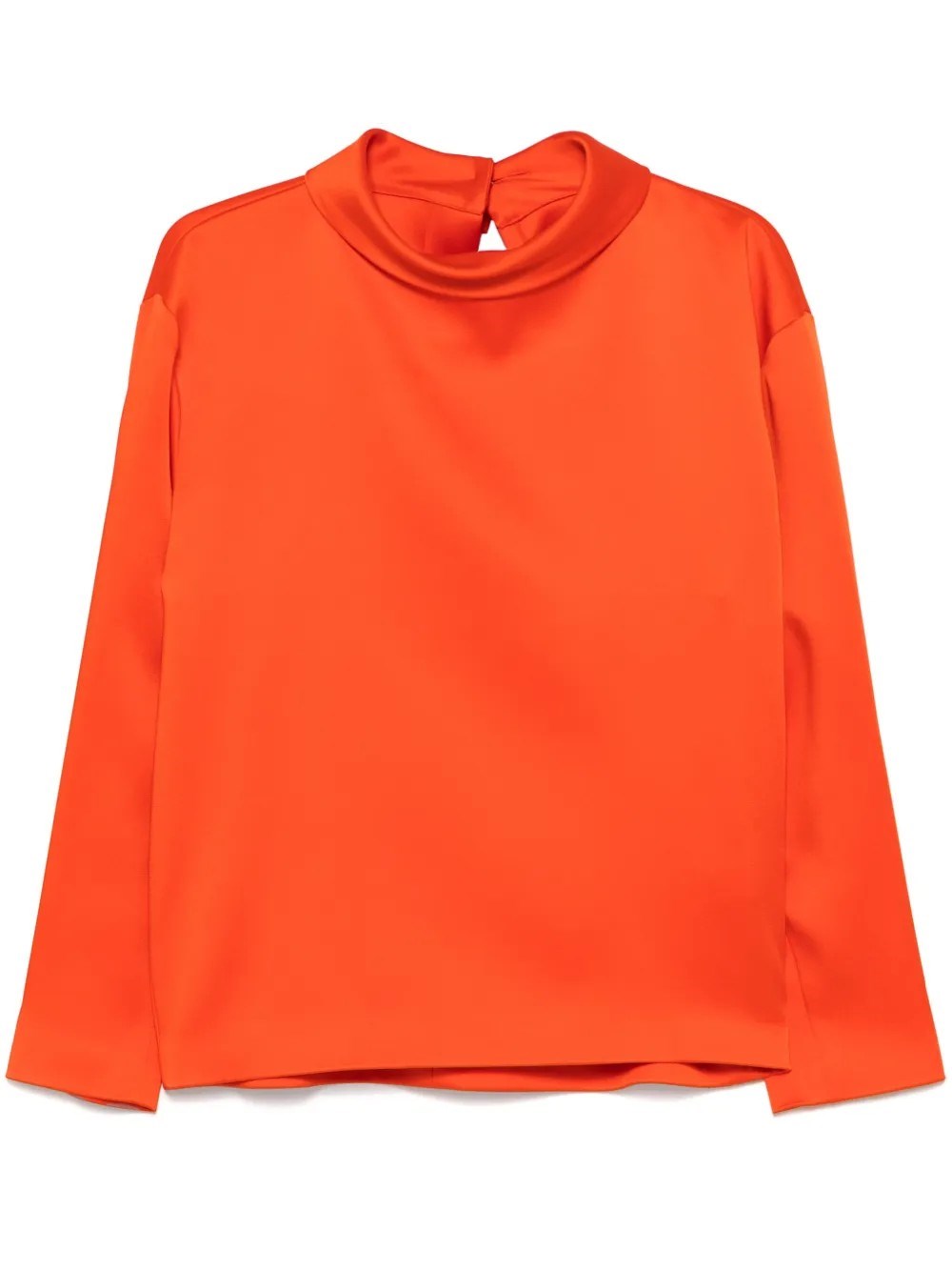 CARVEN BLOUSE IN DOUBLE SATIN