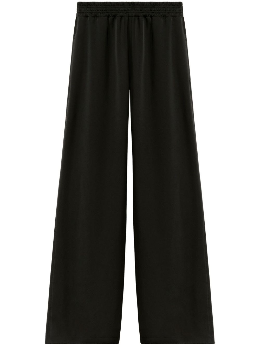 Fabiana Filippi Amelia Fluid Viscose Jogging Trousers In Black