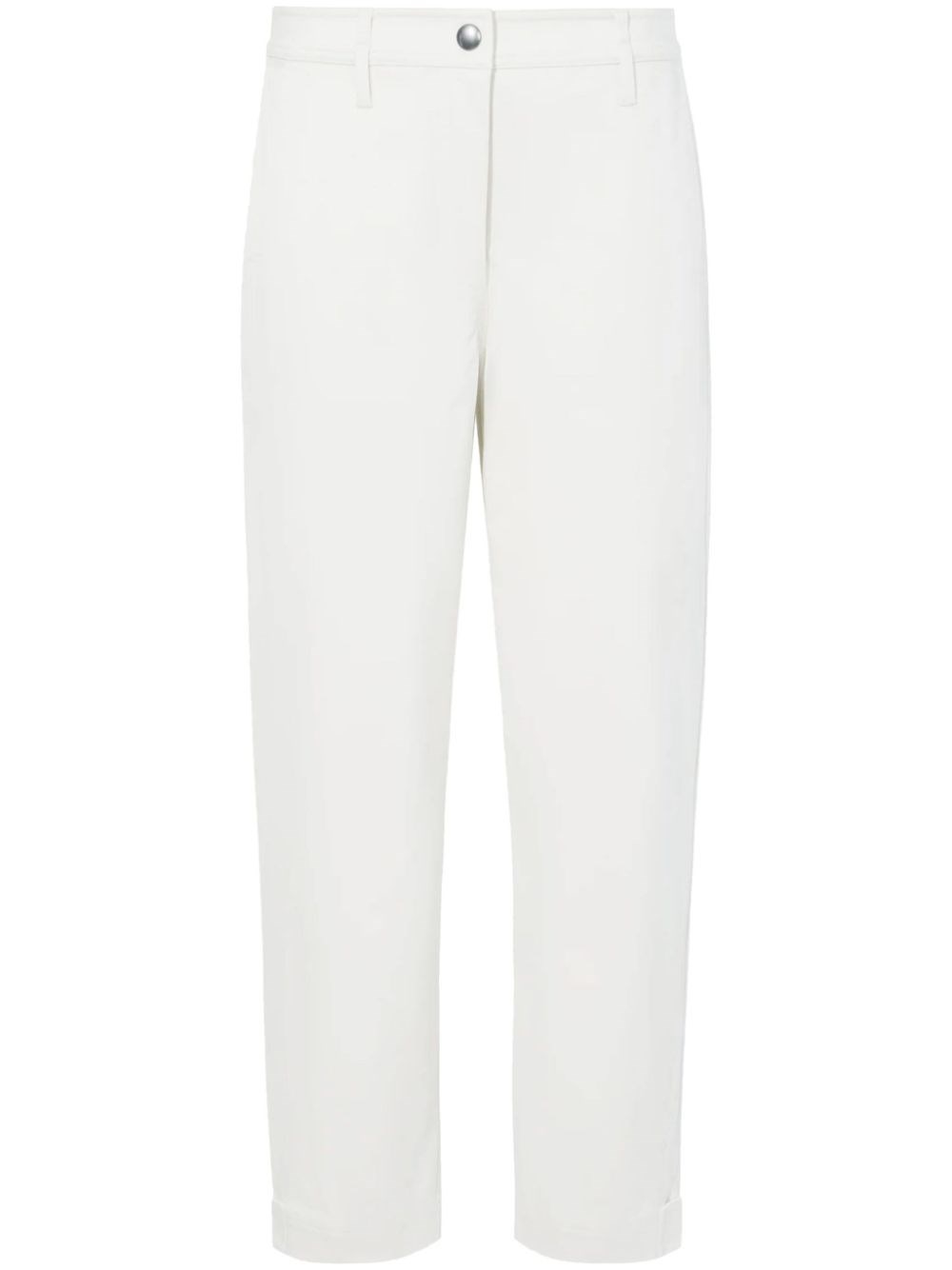 Shop Proenza Schouler White Label Cait Pant In Cotton Twill In White
