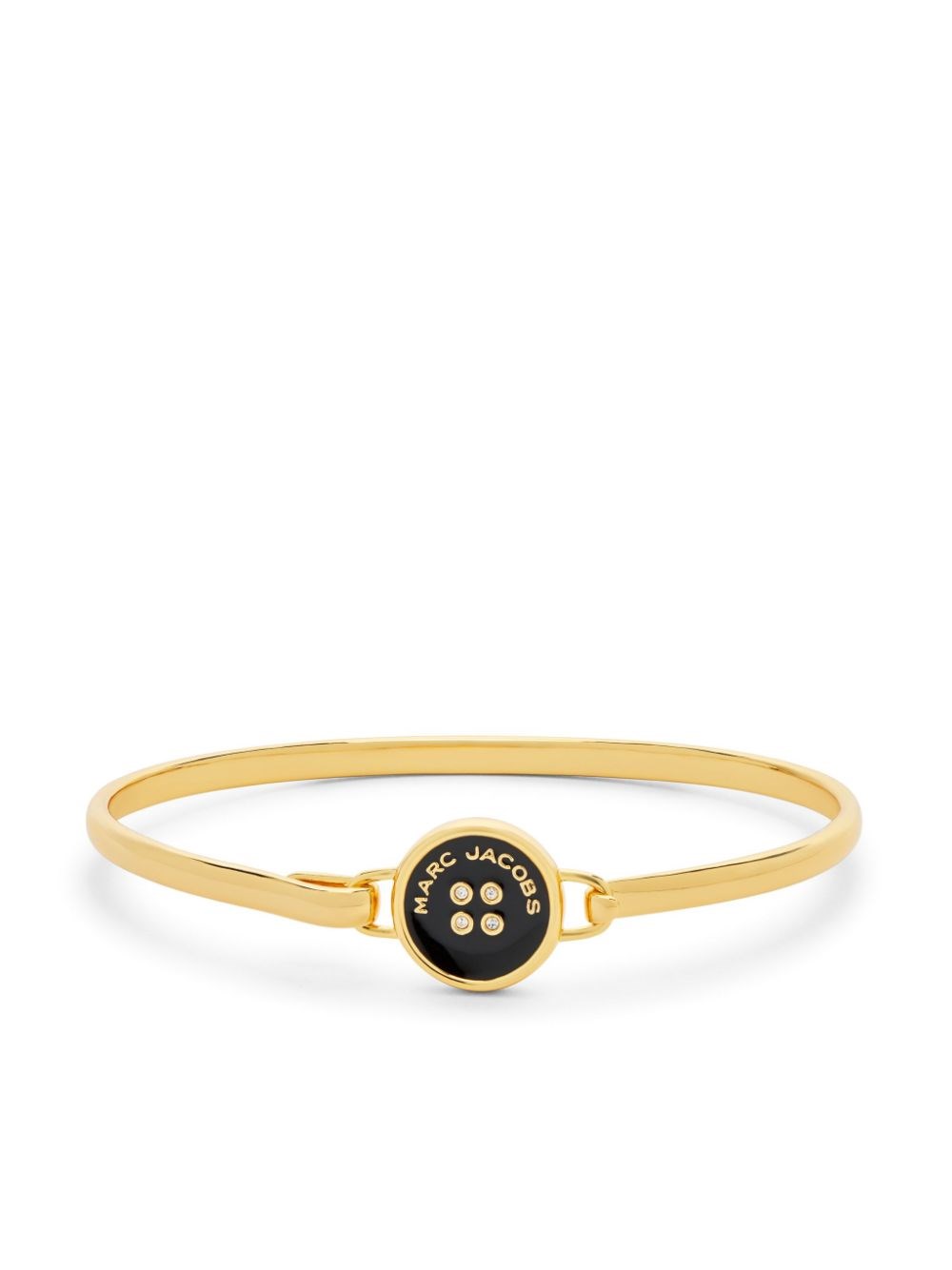 Marc Jacobs Women's The Button Hinge Bracelet In Gold