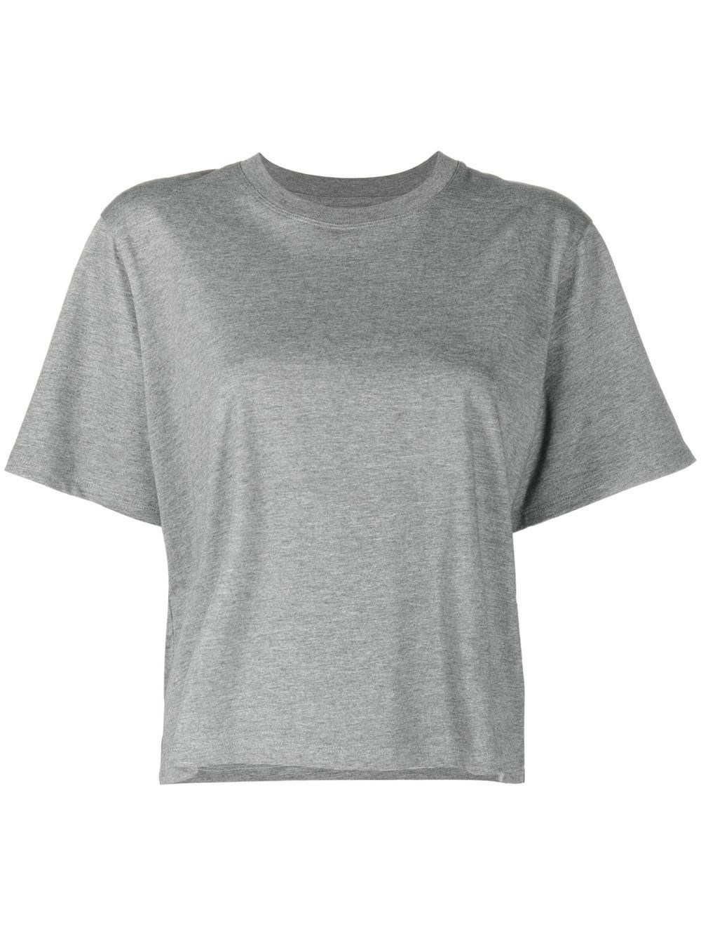 Loulou Studio Crew-neck Oversized T-shirt In Gray