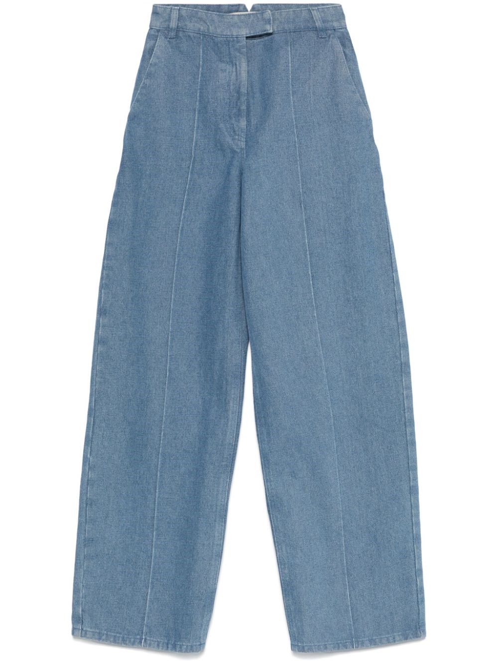 Remain Birger Christensen Rinea Straight-leg Jeans In Light Blue