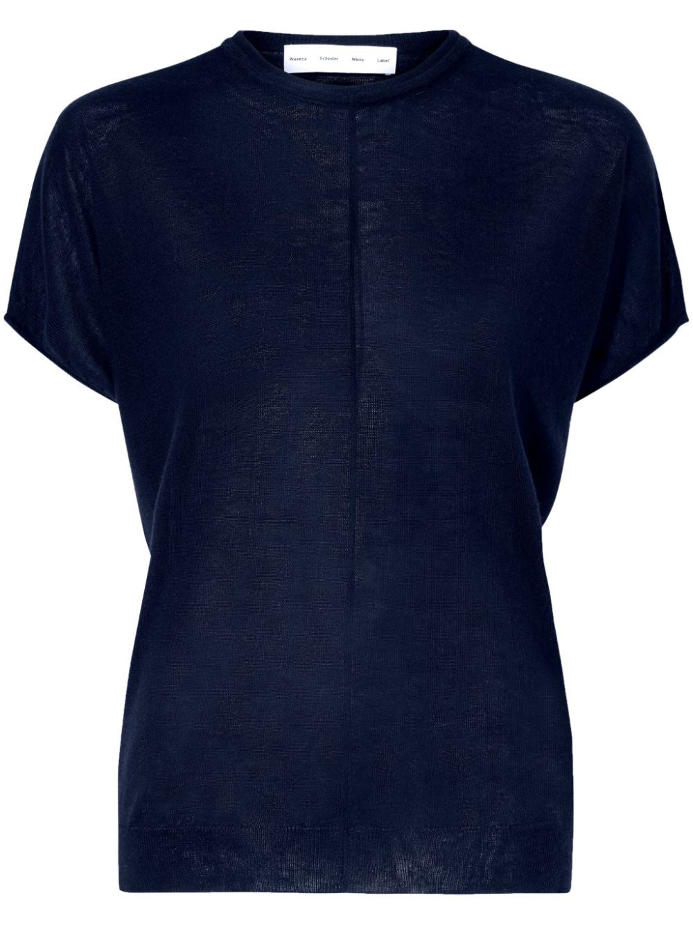 Proenza Schouler White Label Ares Knitted Top In Blue