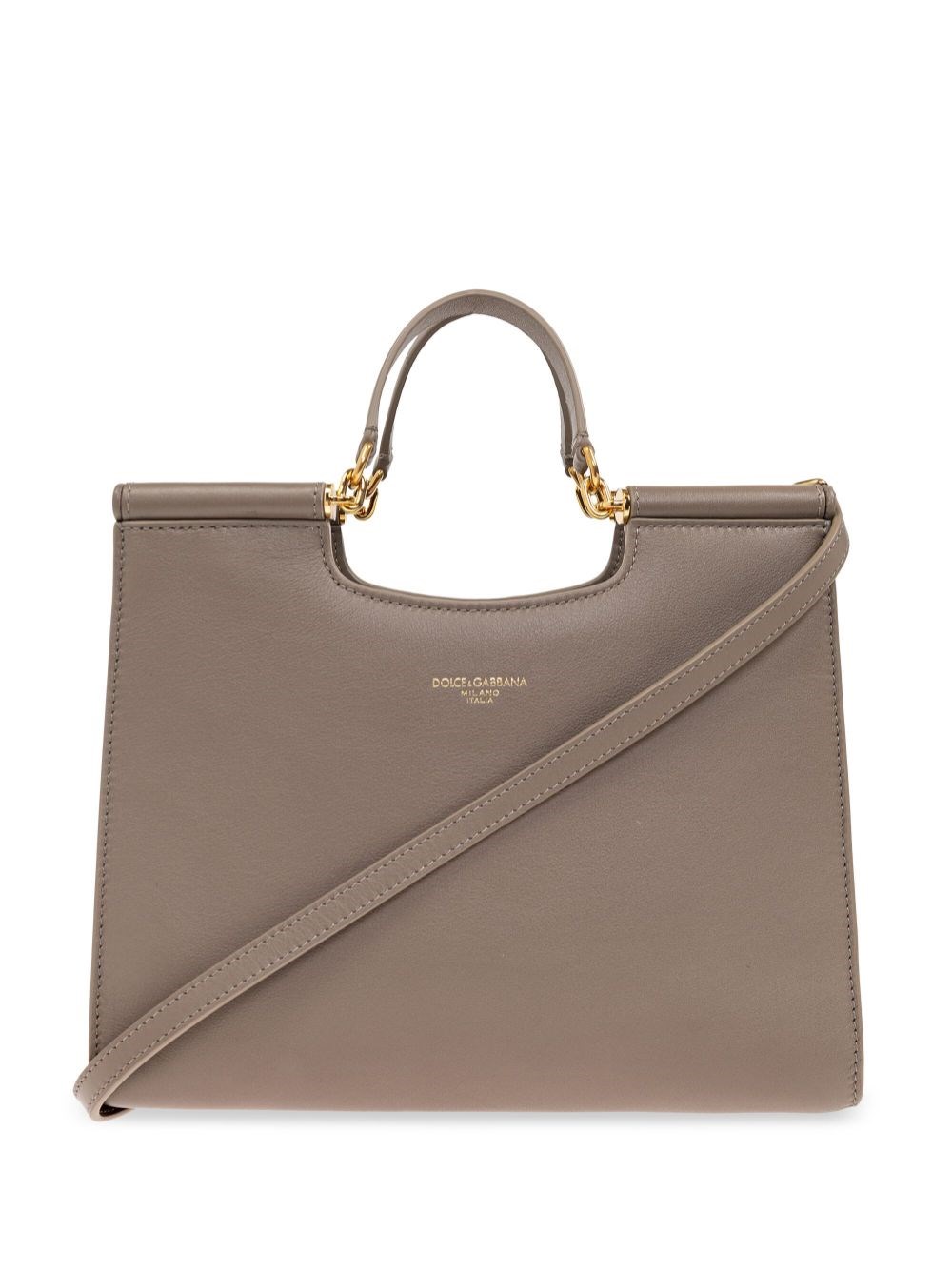Dolce & Gabbana Shopping Sicily Piccola In Gray