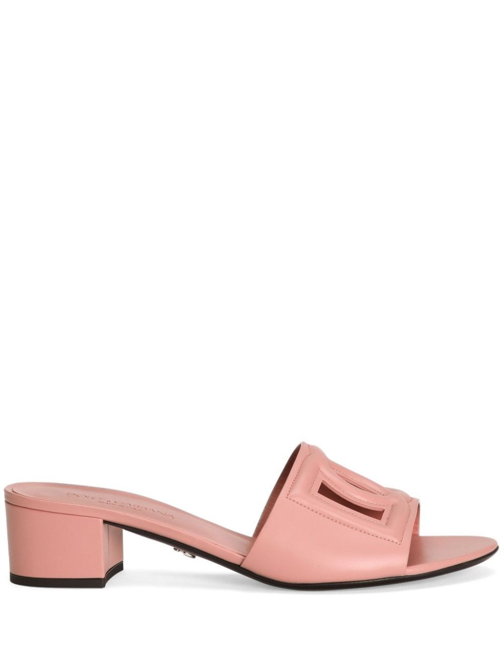 Dolce & Gabbana 40mm Bianca Sandals In Pink