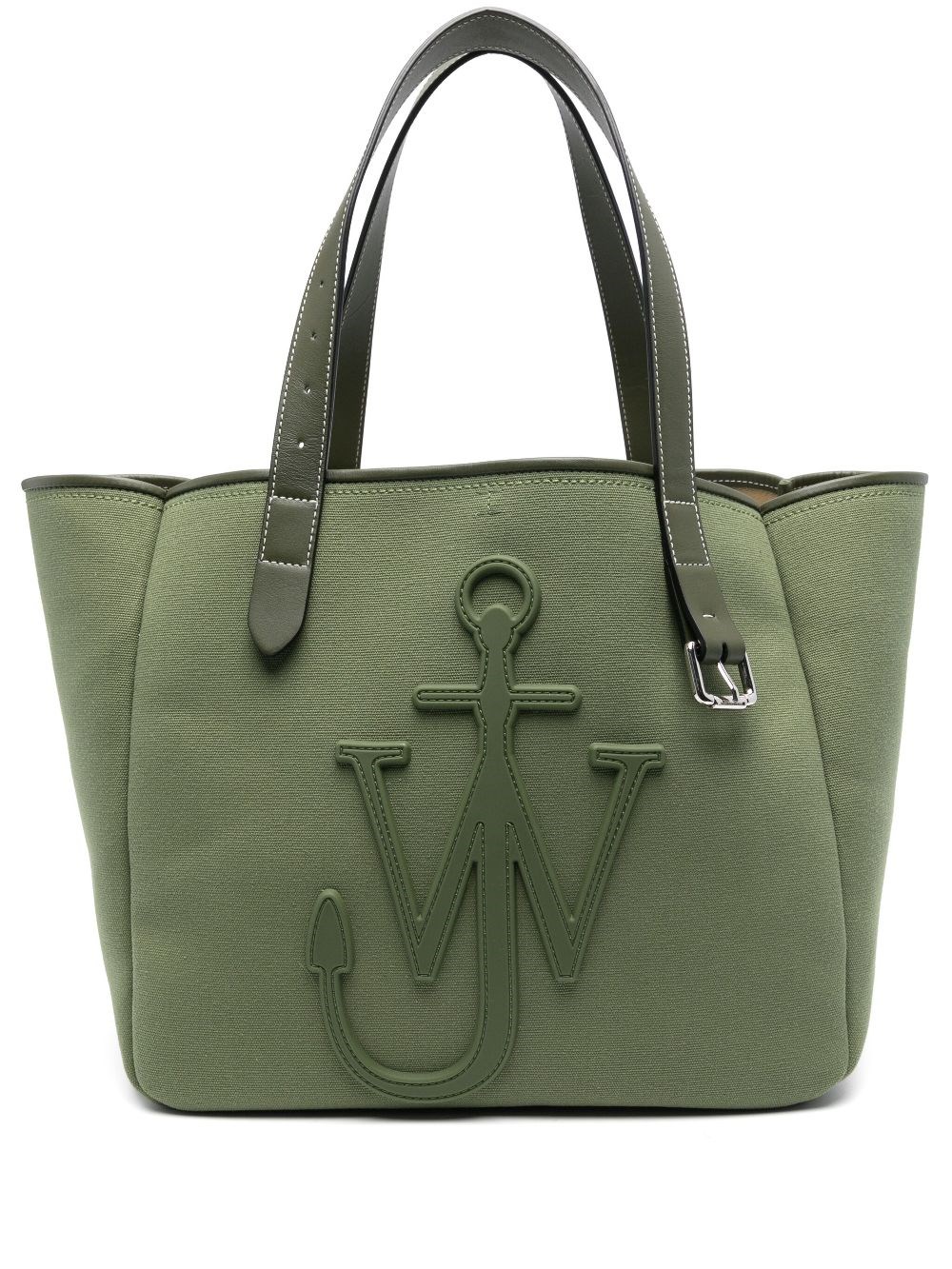 Jw Anderson Anchor Tote In Green