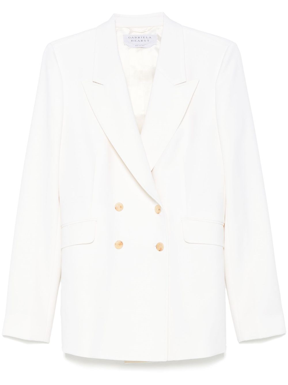 Gabriela Hearst Angela Blazer In White