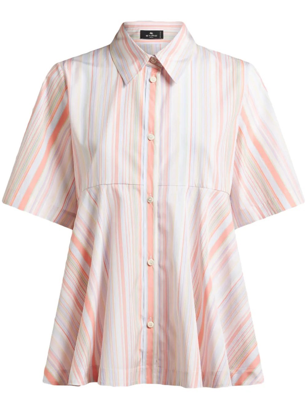 Etro Stripe Shirt In Pink