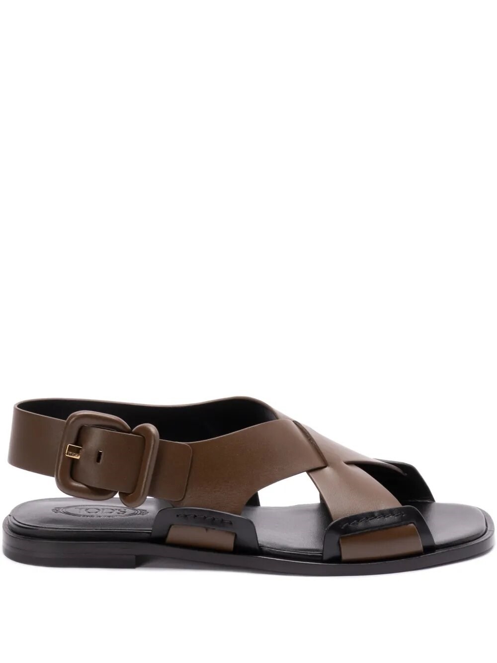 Tod's Criss Cross Sandal In Brown