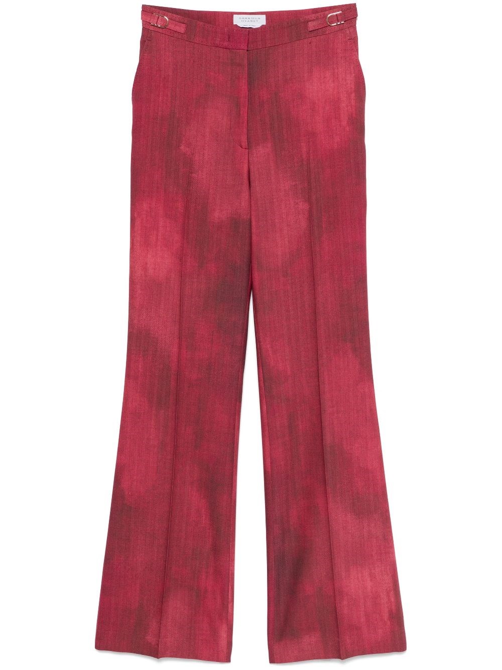 Gabriela Hearst Vesta Pant In Bordeaux
