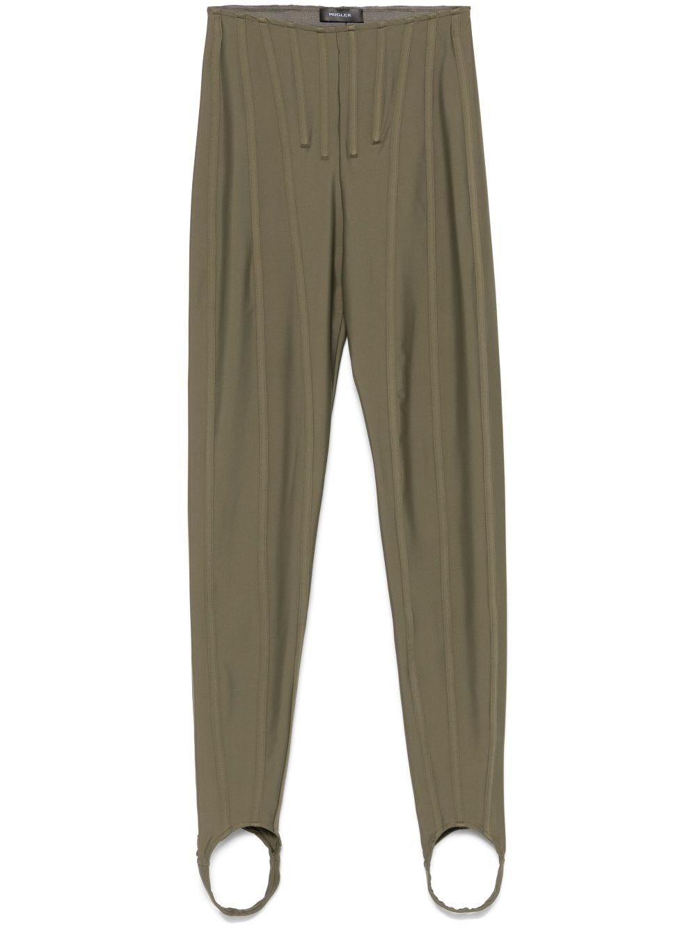 MUGLER CORSETED LEGGINGS