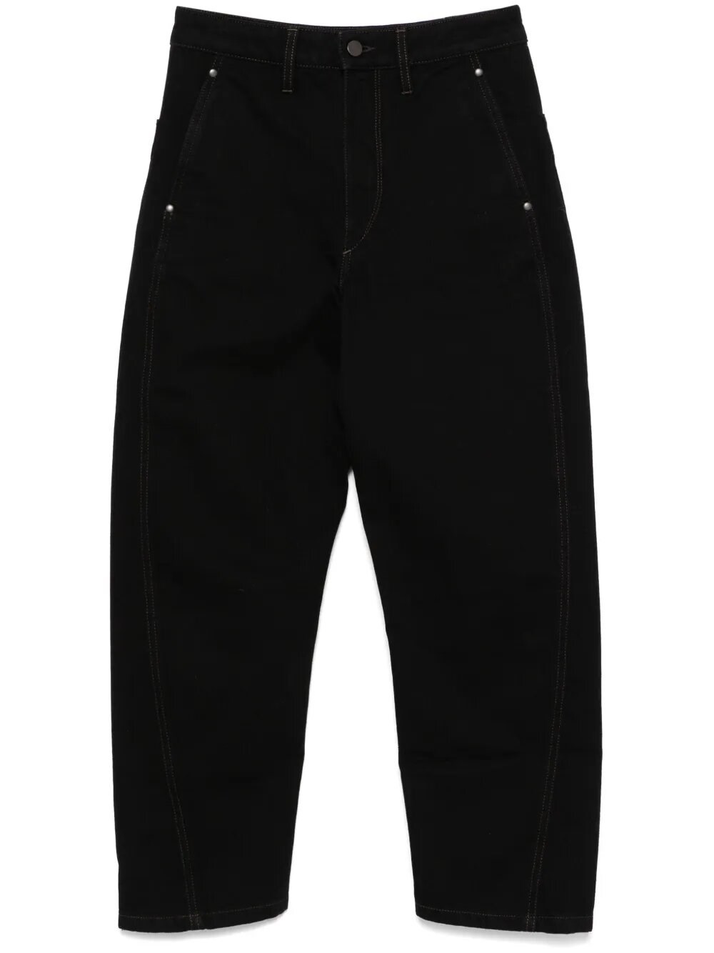 Lemaire Twisted Trousers In Black  