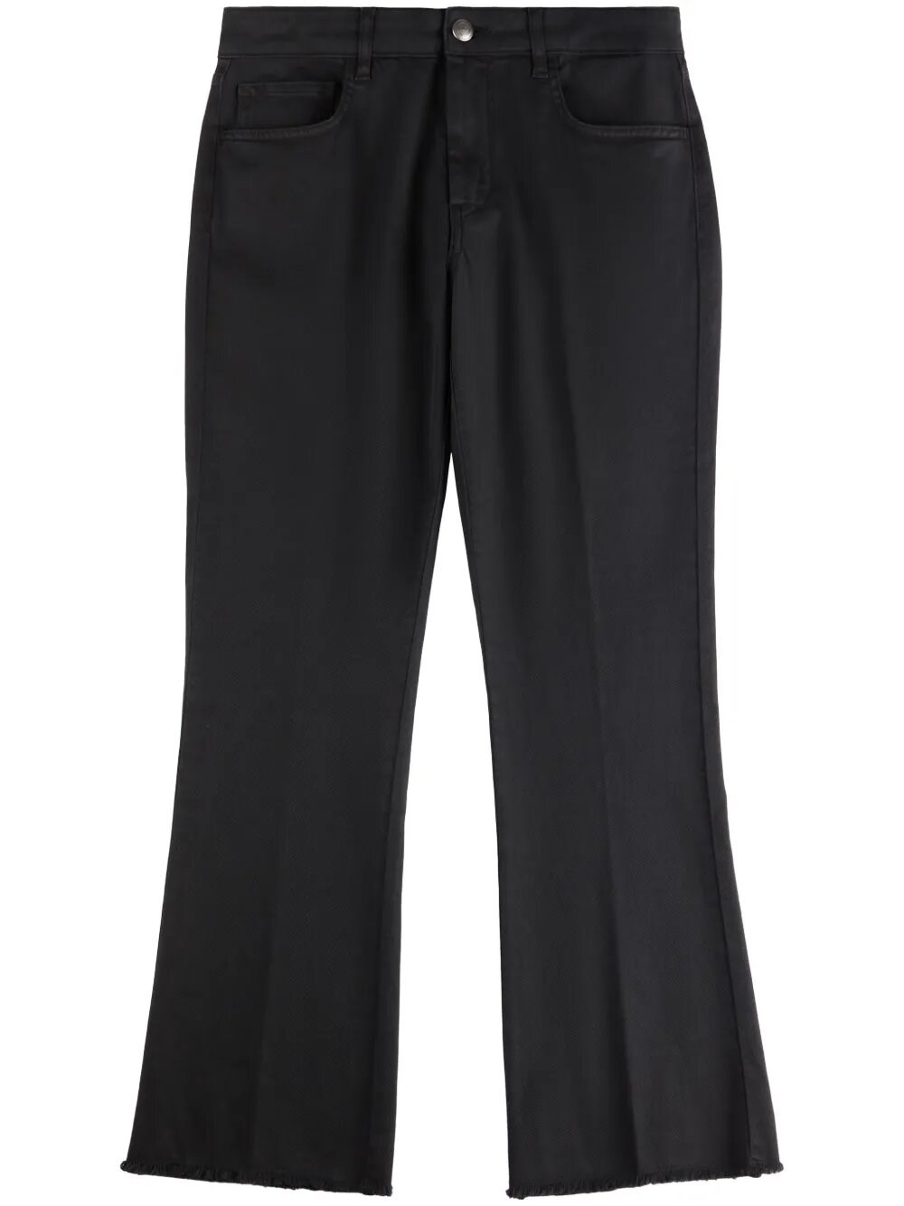 Fay Klassische Cropped-jeans In Black  