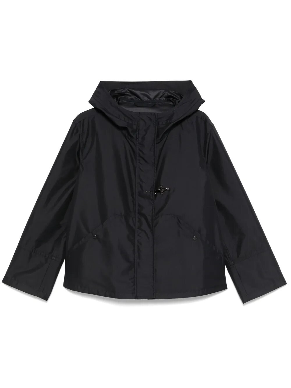 Shop Fay Short Parka In Blue