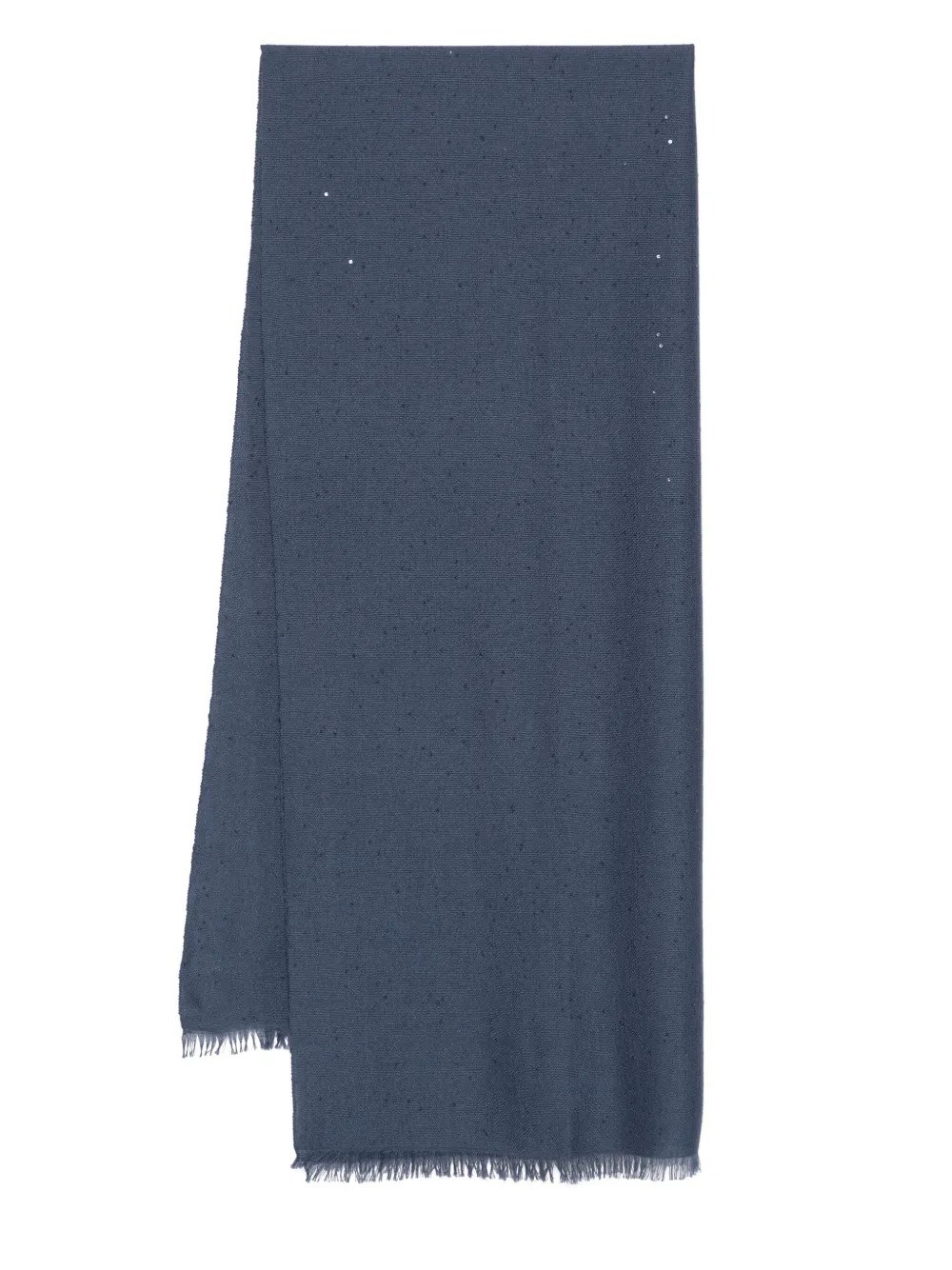 BRUNELLO CUCINELLI EMBROIDERED SEQUIN SCARF