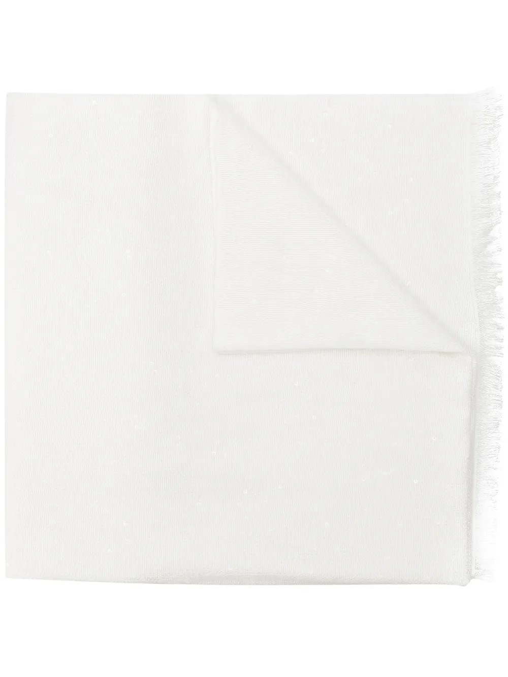 Brunello Cucinelli Scarf In White