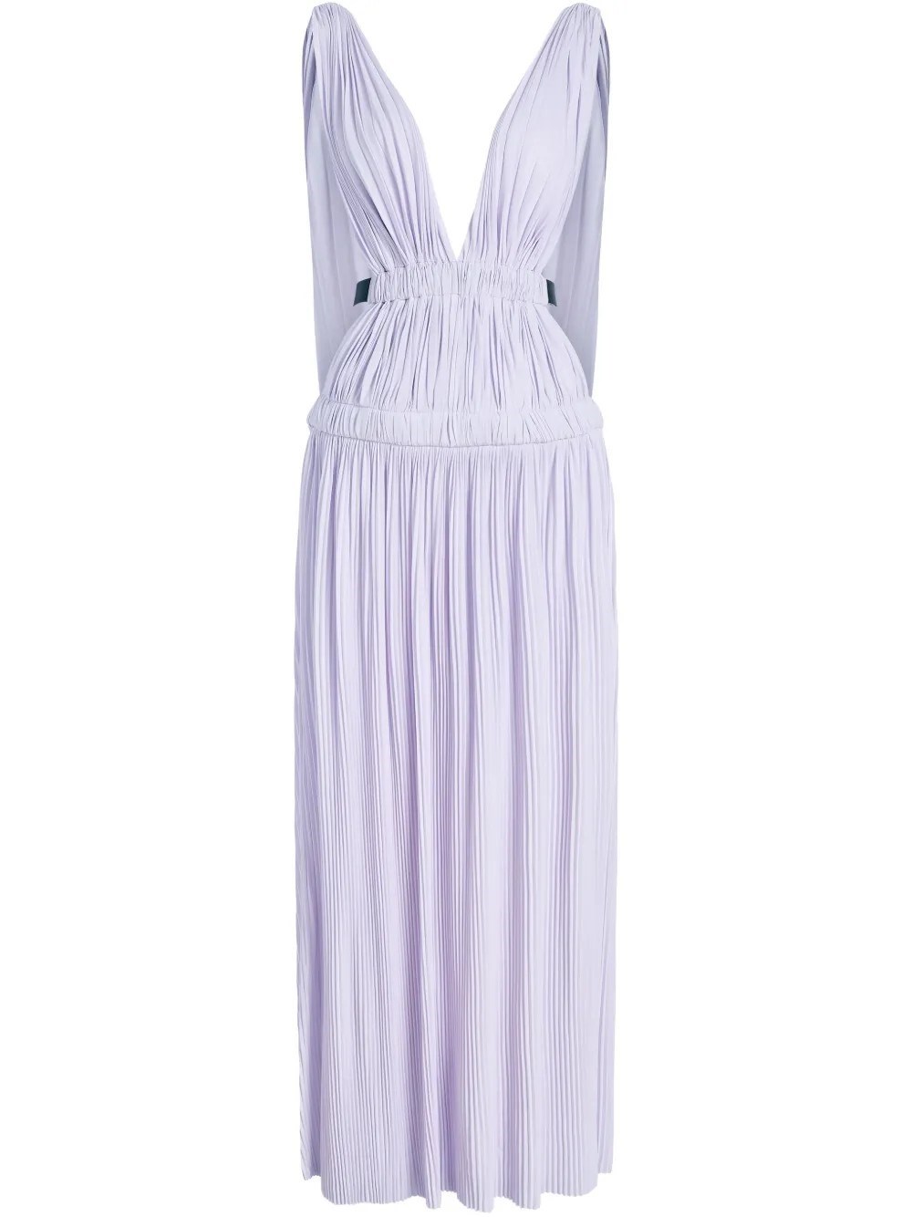 Proenza Schouler Serra Dress In Matte Jersey- Lilac In Pink