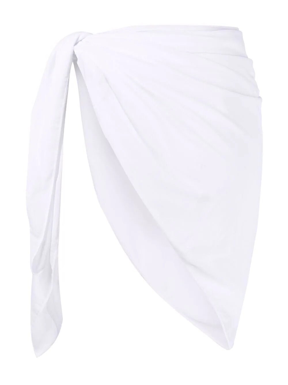 Shop Fisico Knot Sarong In White