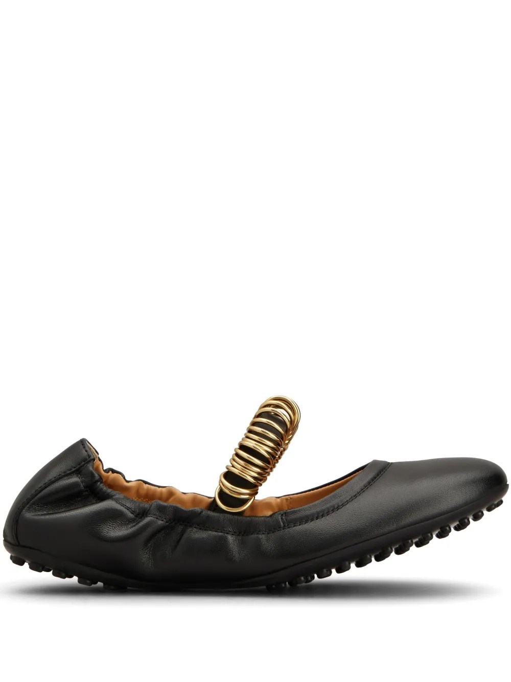 TOD'S LEATHER BALLETS 